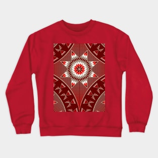 Morning Star with Tipi's "Red" Crewneck Sweatshirt